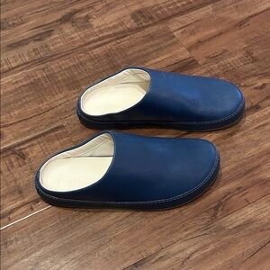 OluKai Men's Navy Slip-On Loafers